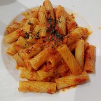 Rigatoni with veggies at Marilion in Lefkada