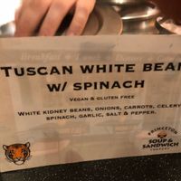 Always a vegan soup at Princeton Soup & Sandwich Co in Princeton