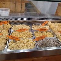 Clearly labelled pasta at ImPasta in St Julians
