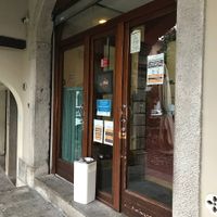 Front door at Al Carmine in Padua