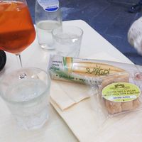 Vegan snacks at Al Carmine in Padua