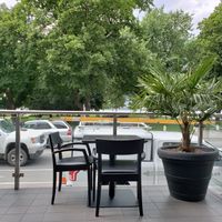 View of city park at Thai Terrace in Kelowna