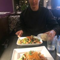 me anxious to eat while the picture is taken. at Thai Terrace in Kelowna
