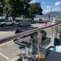Great view on the terrace  at Thai Terrace in Kelowna