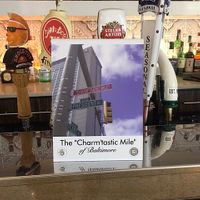 Draft beers at Lebanese Taverna. at Lebanese Taverna in Baltimore