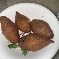 The pumpkin kibbeh   at Lebanese Taverna in Baltimore