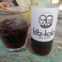 Vegan cola at Elements Beach in S-gravenzande