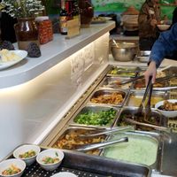 Buffet at Leshanzhai in Kunming