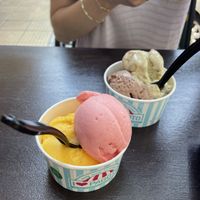 Ice creams   at Groceristas in Athens