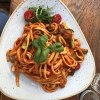 The pasta at Du & Ich in Wiesbaden