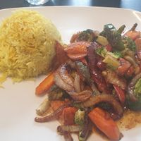 Molde vegan at Glacier Restaurant Bar Cafe in Odda