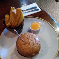 Moving Mountains burger (June 2022) at The Kestrel in Knaresborough