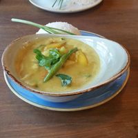 Yellow curry at Cha Cha Thai in Luzern
