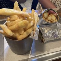 Bollywood burrito  at So! Bar and Eats in Harrogate