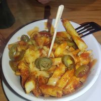 Dirty  vegan fries at So! Bar and Eats in Harrogate
