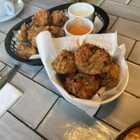 Cauliflower wings and Korean Mushroom balls  at So! Bar and Eats in Knaresborough