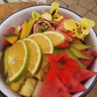 Smoothie bowl Negro at Betty's Bowls in Medellin