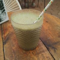 Jugo Verde at Betty's Bowls in Medellin