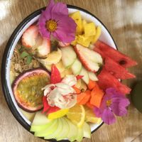Amarillo smoothie bowl   at Betty's Bowls in Medellin