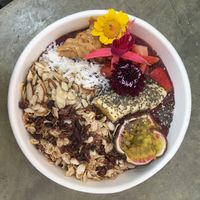 Acai bowl  at Betty's Bowls in Medellin