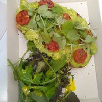 Avocado toast at Betty's Bowls in Medellin