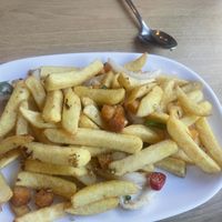 Salt and pepper chips   at RuGa Bistro in Birmingham