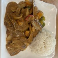 Satay mock duck  at RuGa Bistro in Birmingham