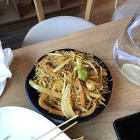 Singapore vermicelli   at RuGa Bistro in Birmingham