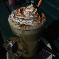 Pumpkin spiced Latte at Paradiddles in Worcester