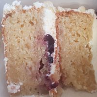 Bakewell cake at The May Bakery in Telford