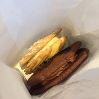 Viennese whirl and cookie sandwich  at The May Bakery in Telford