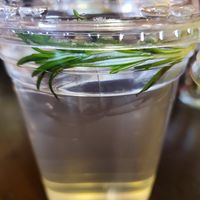 Infused water at Lady and the Shallot in Ewing