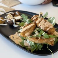 Sweet Chipotle Maple Chicken Stack  at Lady and the Shallot in Ewing