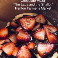 Chocolate Pizza at Lady and the Shallot in Ewing