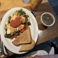 Vegan Scramble  at Sunrise Cafe in Yellow Springs