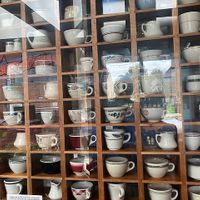 Interior display at Sunrise Cafe in Yellow Springs