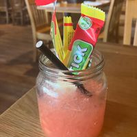 Little Drummer mocktail 💚🌱  at Behind The Wall in Falkirk