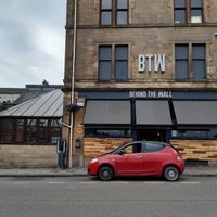 From the Street at Behind The Wall in Falkirk