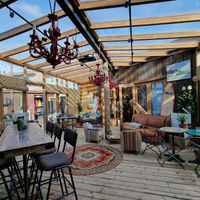 Front /entrance at Hart Beach Quiksilver Surfschool in The Hague