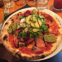 Vegan Pizza at La Piazza Papa - Comedie in Montpellier
