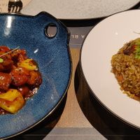 Sweet and sour dish at MAYS in Guangzhou