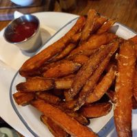 Sweet potato fries at The Horseshoe in Warlingham