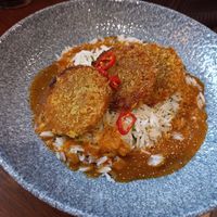 Katsu curry at The Horseshoe in Warlingham