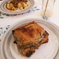 Mussaka at Pulse in Crete