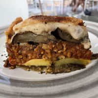 Moussaka  at Pulse in Crete