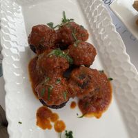 Greek Style Eatballs  at Pulse in Crete