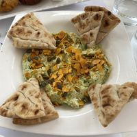 Green Goddess Whipped Feta (with Pita bread)  at Pulse in Crete