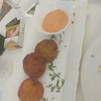 Potato cakes at Pulse in Crete