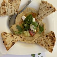 Hummus platter   at Pulse in Crete