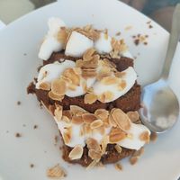 Carrot cake at Pulse in Crete